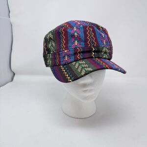 NexGen Tapestry Hat Stripe Cap Cotton Unisex Adjustable Military Style